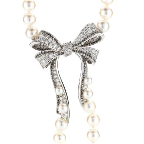 chanel neck bow|chanel jewelry.